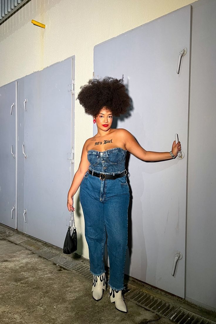 Look all jeans para festas juninas • Reprodução/Pinterest