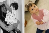 Amanda Kimberlly mostra novas fotos da filha com Neymar