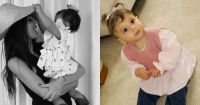 Amanda Kimberlly mostra novas fotos da filha com Neymar