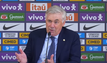 Ancelotti revela próximos passos no comando da Seleção: "Primeiro, férias"