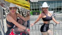 Andressa Urach mostra perrengue para ver show de Beyoncé em Paris