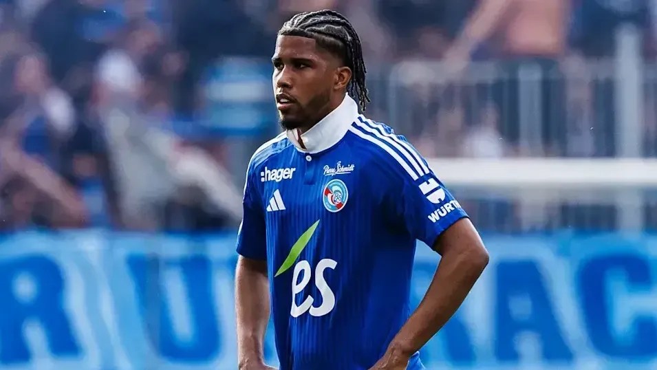 Andrey Santos se destacou no Strasbourg-FRA