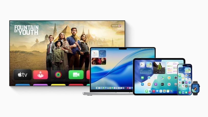 Apple divulga novo design de software para todas as suas plataformas • Apple/Divulgação
