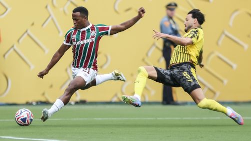 Arias was one of the highlights of Fluminense against Dortmund