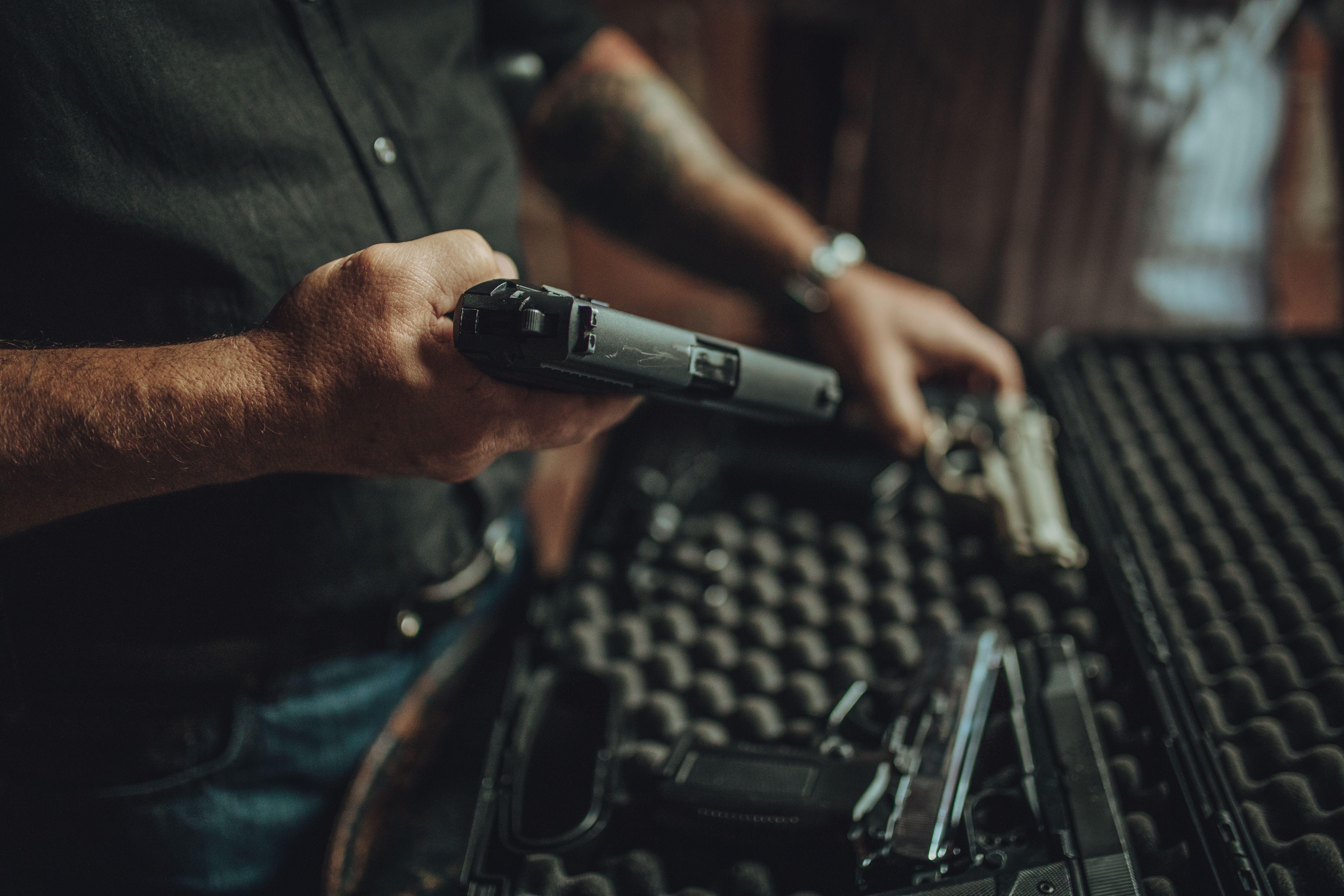 Buying a gun on black market