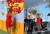 Ashley Tisdale canta músicas de "Phineas e Ferb" em première de revival