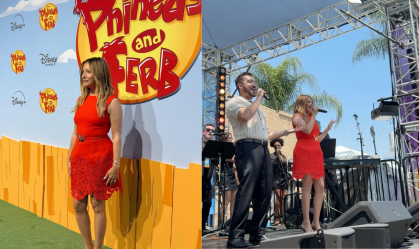 Ashley Tisdale canta músicas de "Phineas e Ferb" em première de revival