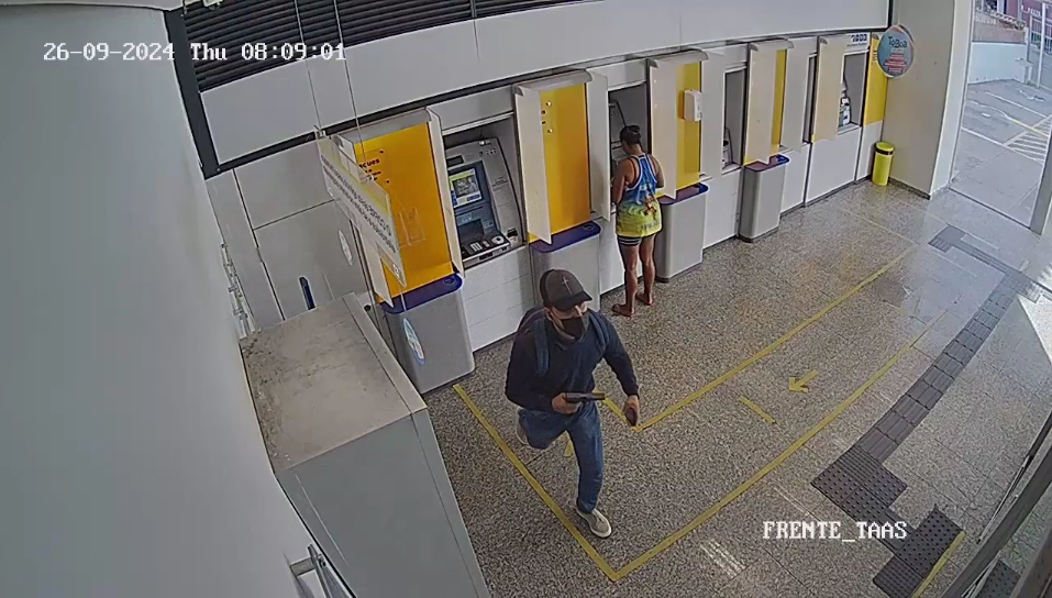 assalto banco