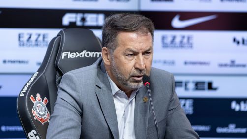 Augusto Melo, presidente afastado do Corinthians