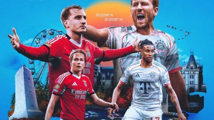Benfica e Bayern se enfrentam em Charlotte pela Copa do Mundo