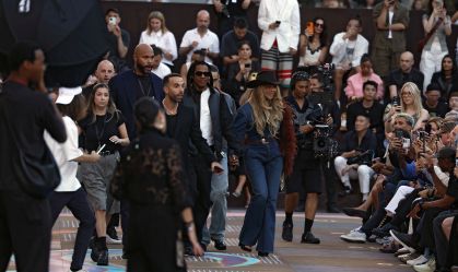 Beyoncé e Jay-Z acompanham desfile da Louis Vuitton por Pharrell