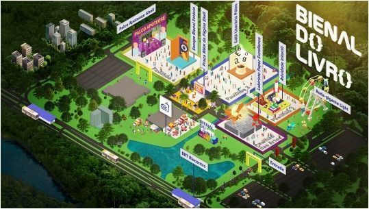 Bienal do livro 2025 terá experiência imersiva com book park | cnn brasil