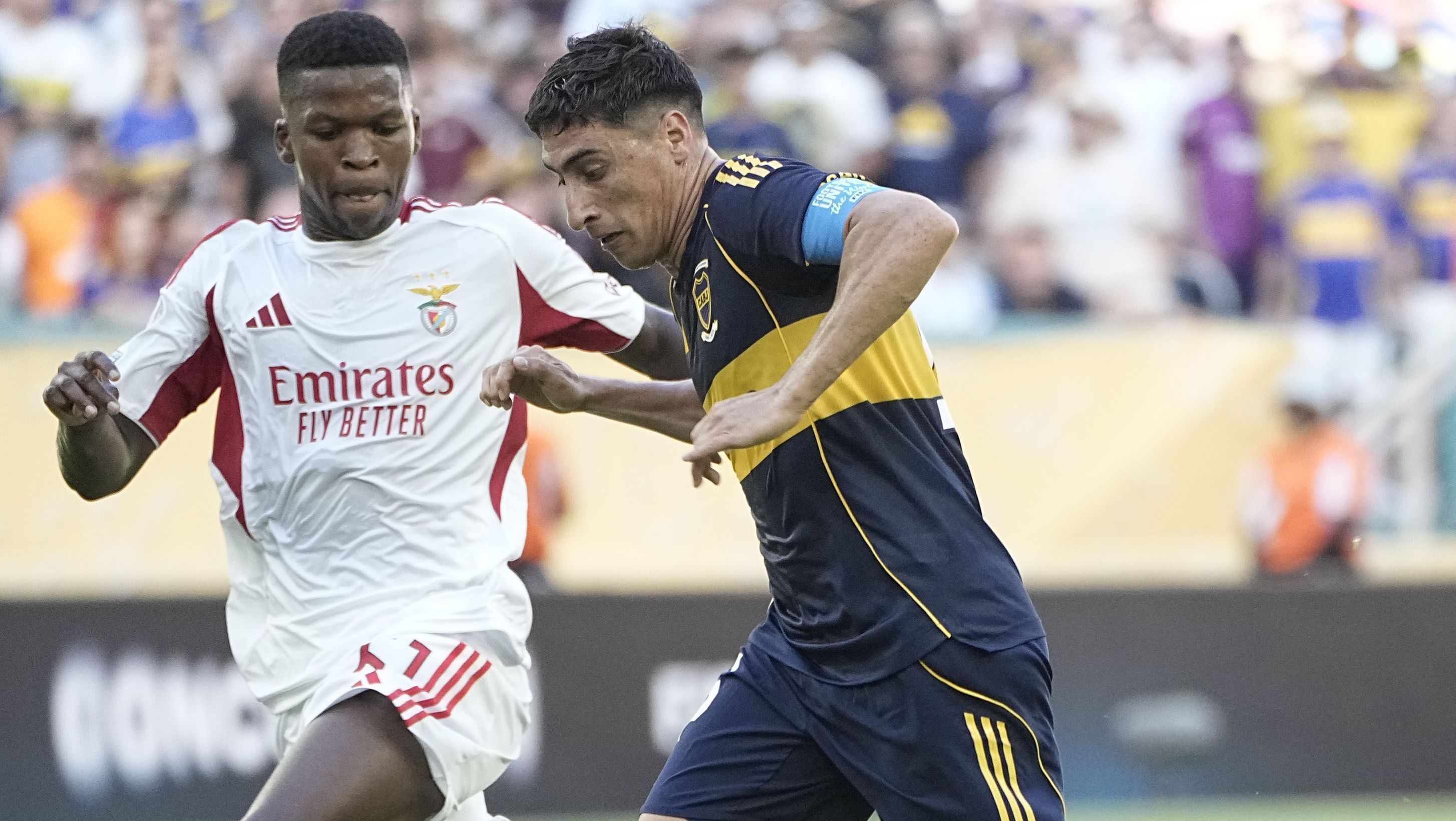 Boca Juniors e Benfica ficaram no 2 a 2 em Miami, pelo Mundial de Clubes