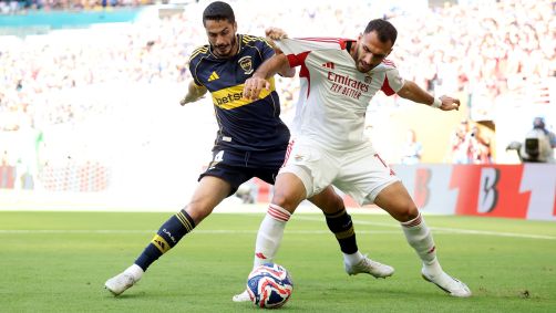 Lance de Boca Juniors x Benfica pela Copa do Mundo de Clubes