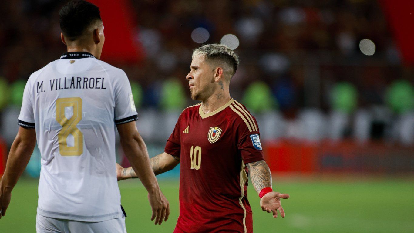 Venezuela venceu a Bolívia por 2 a 0 pelas Eliminatórias da Copa do Mundo