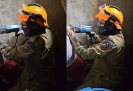 Vídeo: detento fica preso em buraco ao tentar fugir de penitenciária no AC