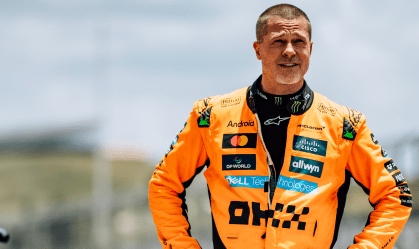 Brad Pitt pilota carro da McLaren na Fórmula 1; veja vídeo