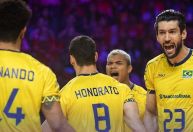 Brasil joga bem e vence Polônia na Liga das Nações de Vôlei