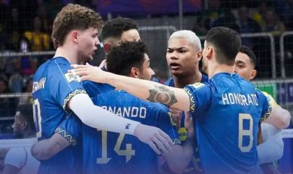 Brasil reage, mas perde para Cuba na Liga das Nações Masculina de Vôlei