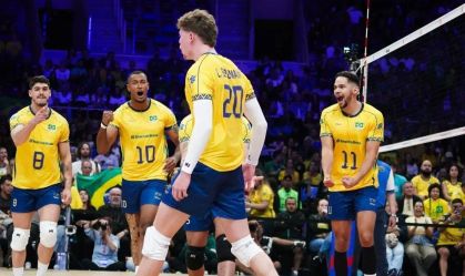 Brasil x Cuba: horário e onde assistir à Liga das Nações Masculina de Vôlei