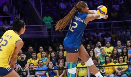Brasil estreia com vitória tranquila na Liga das Nações Feminina de Vôlei