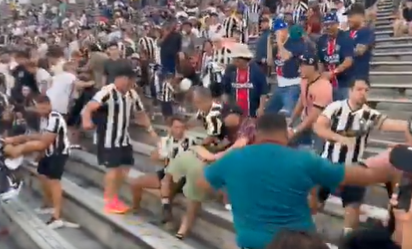 Torcedores de PSG e Botafogo brigaram no Mundial de Clubes