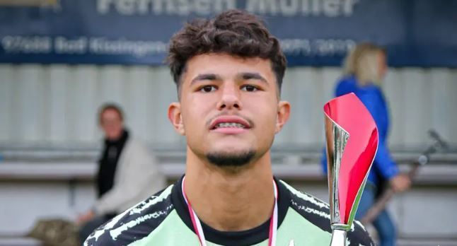 Bruninho Samudio, goleiro da base do Botafogo • Henrique Lima/Botafogo