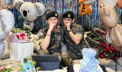Integrantes do BTS fazem primeiro discurso após dispensa militar; veja