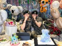 Integrantes do BTS fazem primeiro discurso após dispensa militar; veja