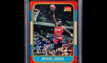 Card colecionável raro de Michael Jordan é vendido por R$ 13,7 milhões