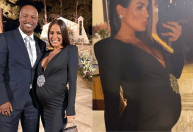 Carol Peixinho exibe barrigão em casamento de Giovanna Lancellotti; veja