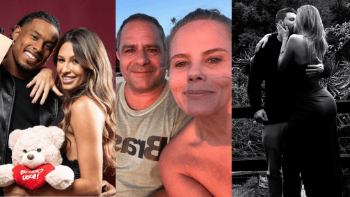 Paulo André, Maria Cândida e Erika Schneider revelaram estar vivendo um romance