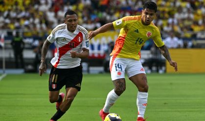 Colômbia empata com Peru e “ajuda” Brasil nas Eliminatórias