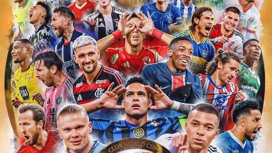 Pôster da Copa do Mundo de Clubes divulgado pela Fifa