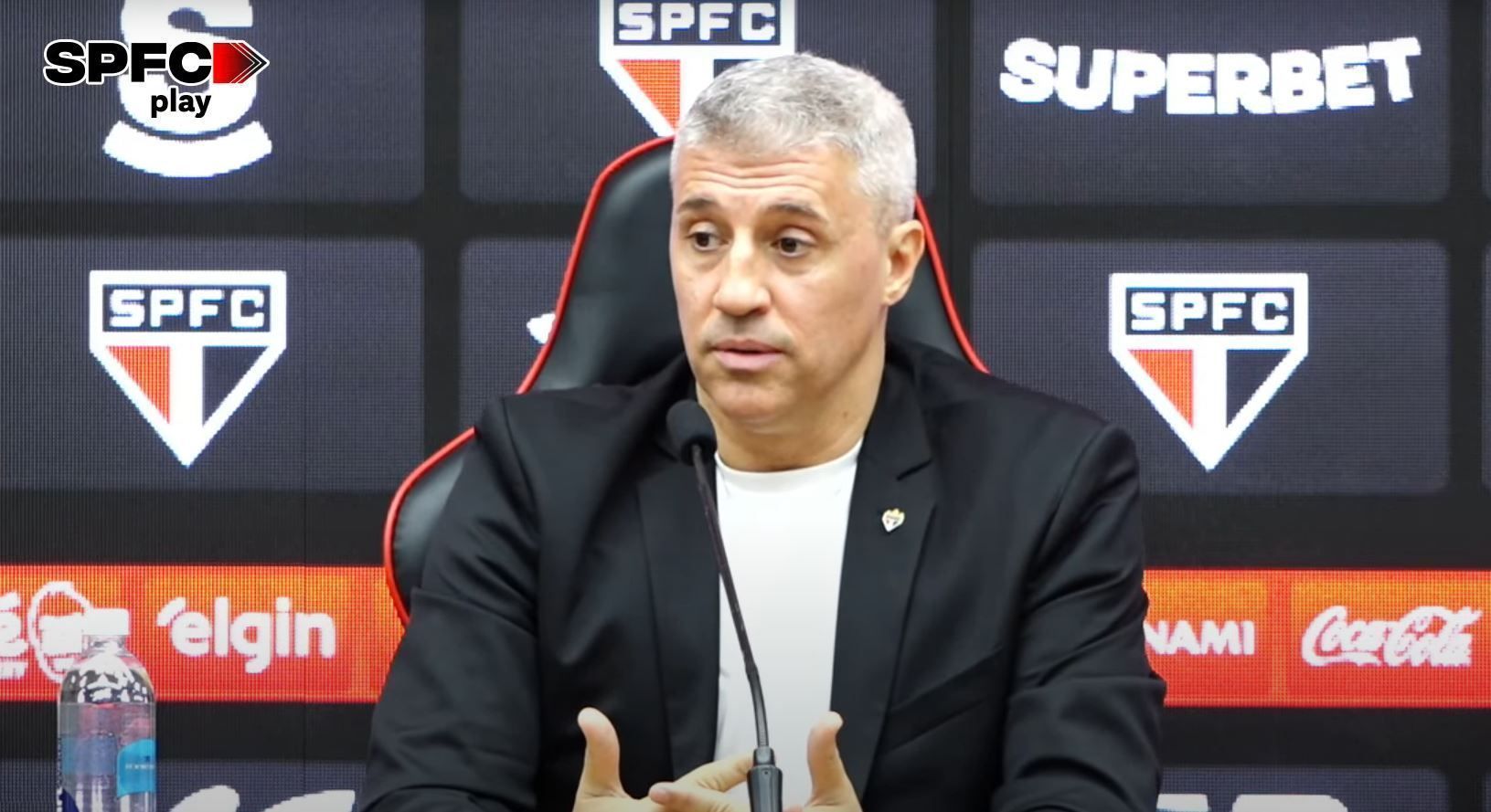 Hernán Crespo promete São Paulo competitivo: 