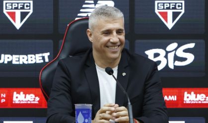 Hernán Crespo define prioridade no São Paulo: "A urgência é o Brasileirão"