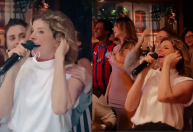 Debora Bloch celebra aniversário ao lado de estrelas de "Vale Tudo"