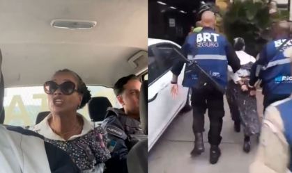 Imagem de destaque do post: Mulher é presa após tentar calote e chamar funcionário de "preto nojento"