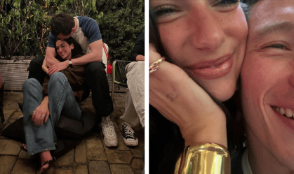 Dua Lipa publica registros românticos com Callum Turner