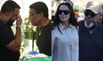 Famosos dão último adeus ao sambista Bira Presidente; veja fotos