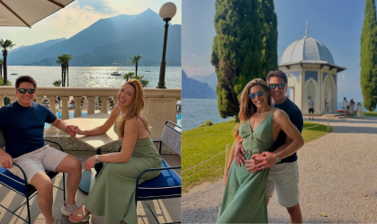 Elaine Mickely celebra 25 anos de casamento com Cesar Filho na Itália; veja