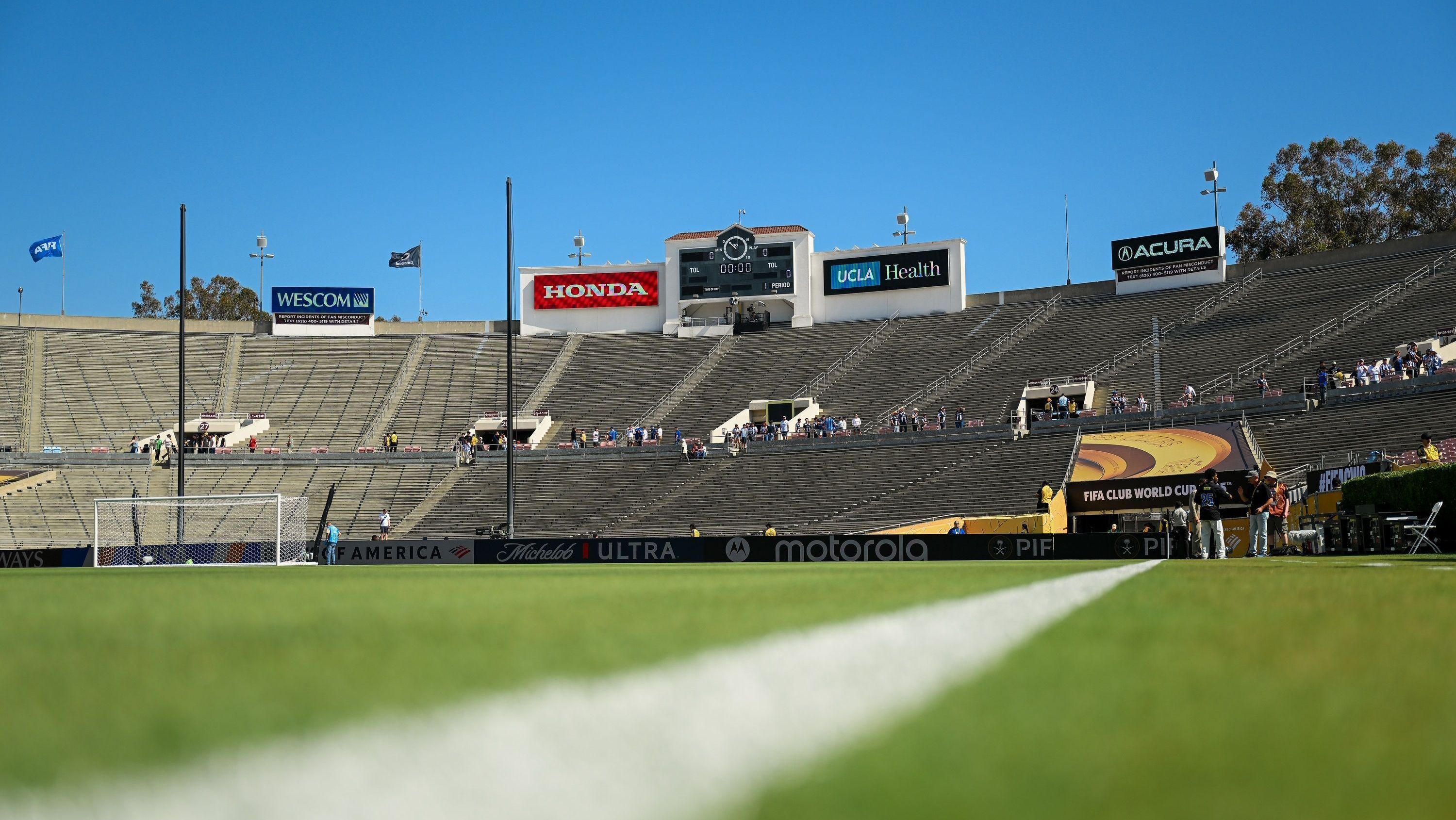 Estádio Rose Bowl, na Califórnia