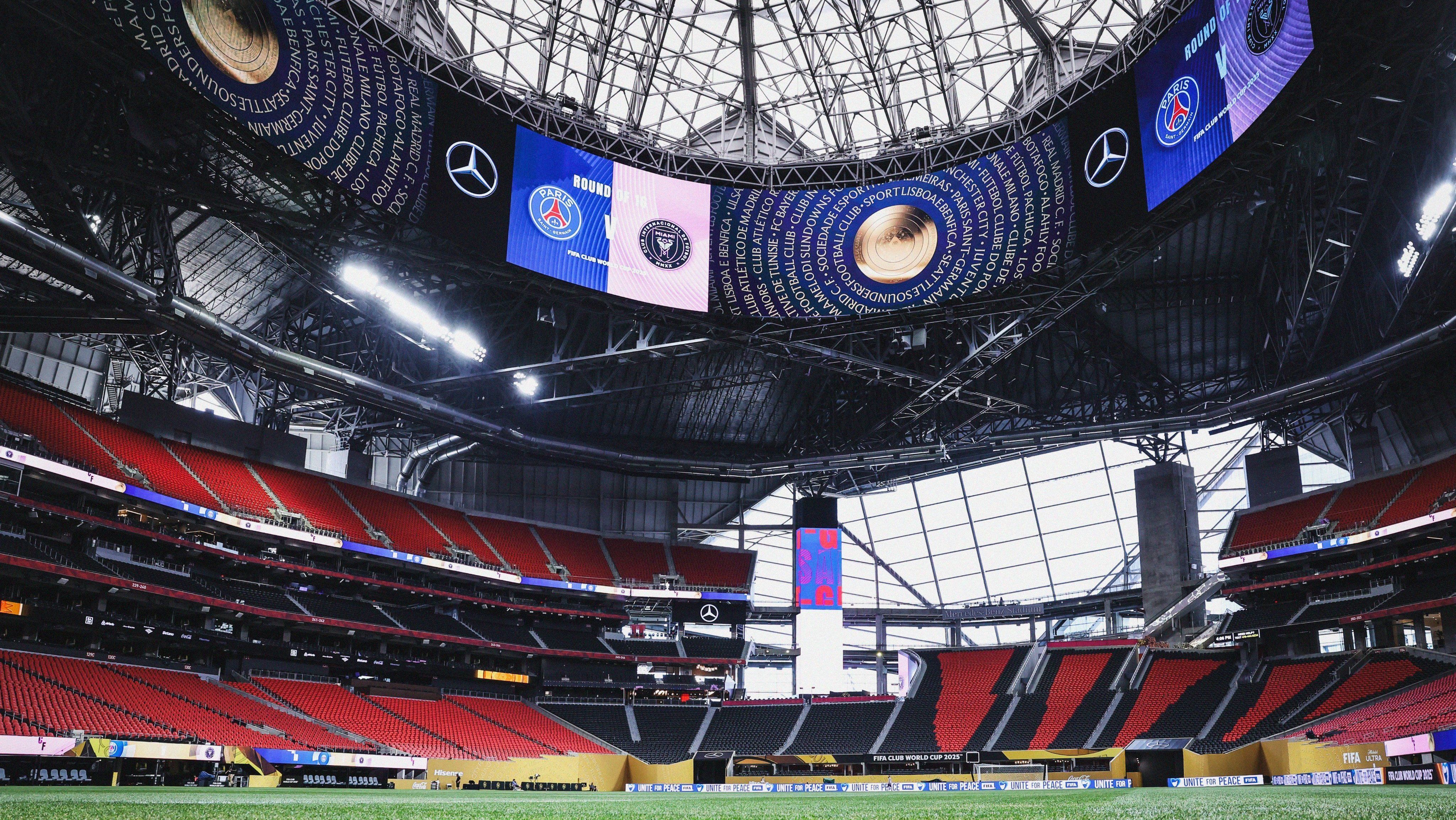PSG e Inter Miami se enfrentam em Atlanta-EUA