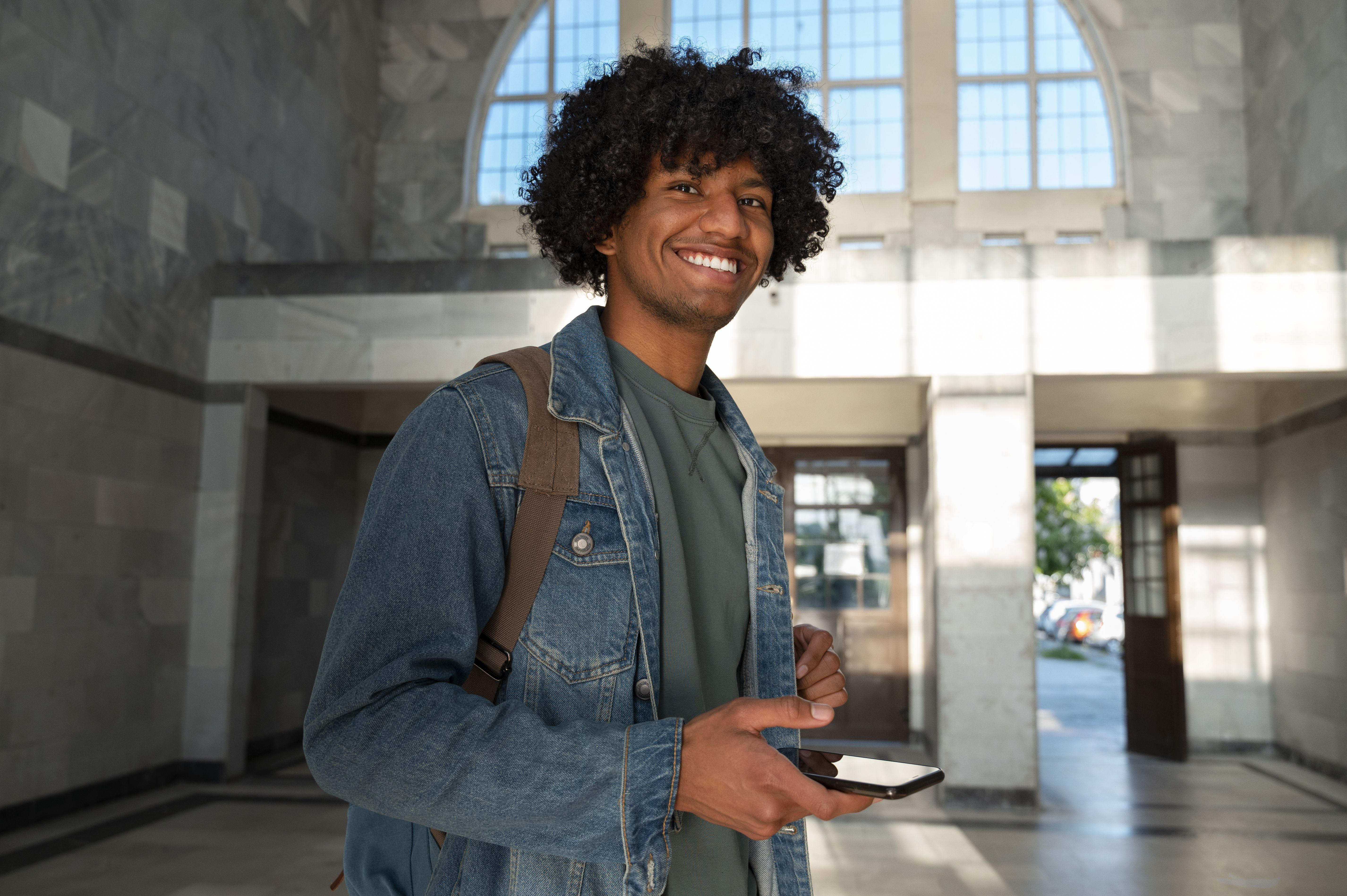 estudante negro