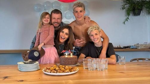 Fernanda Lima e Rodrigo Hilbert são pais de três filhos