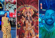 Veja famosos que marcaram na presença no 1º dia do Festival de Parintins