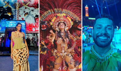 Veja famosos que marcaram na presença no 1º dia do Festival de Parintins