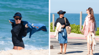 Fernanda Souza posa com namorada na praia no dia do aniversário; veja fotos