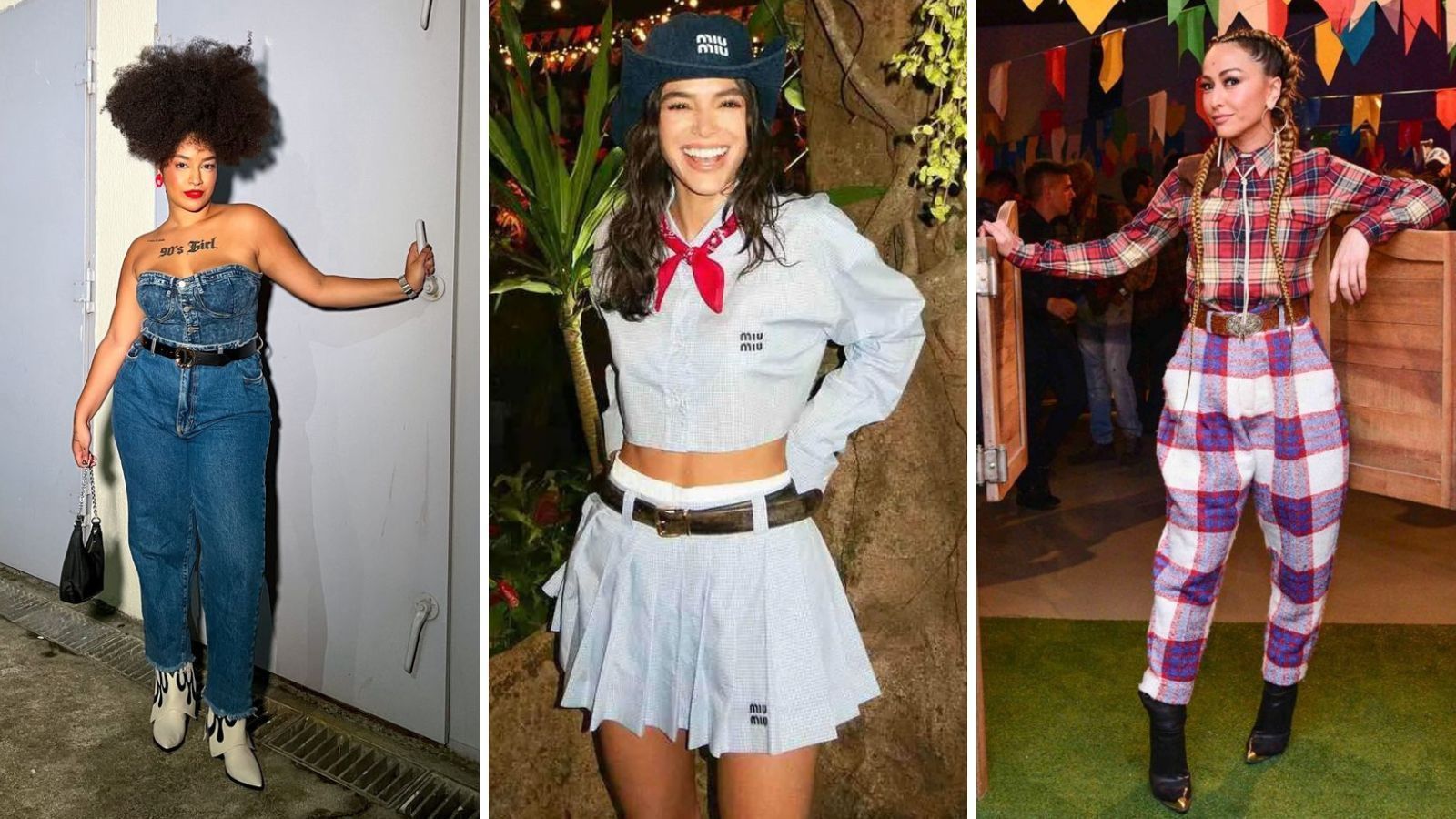 Veja ideias de looks para festa junina