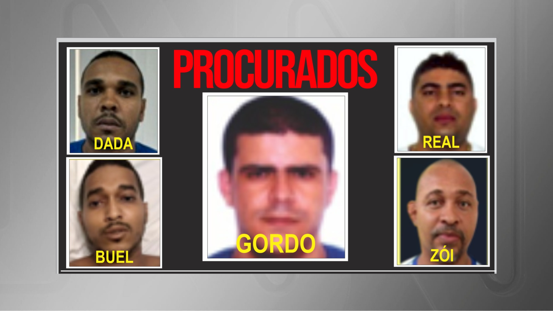 criminosos baianos foragidos no RJ